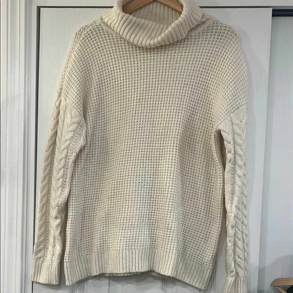 Michael Kors Cream‎ Cowl Neck Sweater